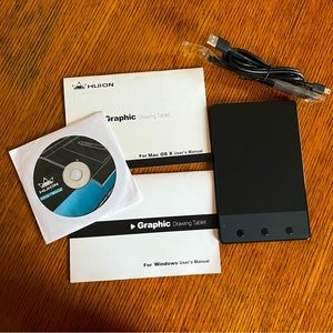 Graphic drawing tablet